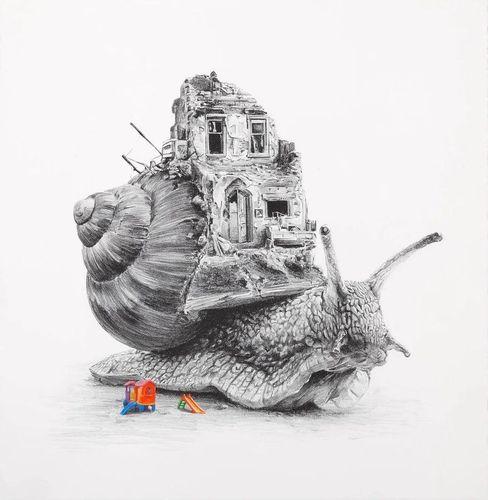 Precarious Habitat (Hand Finshed)