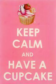Artwork - Keep calm and have a cupcake