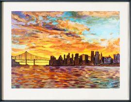 Artwork - New York Skyline, Seen From Queens