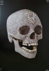 Artwork - For The Love Of God, Black Skull