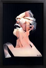 Artwork - Lenticular Grey Portrait No.1