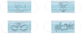 https://cdn.fairart.io/thumbnail_Ai_Weiwei_Free_Speech_Series_Set_of_4_Masks_1_36588800c0.png - 0
