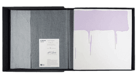 Lilac Ai Weiwei Hand Painted Hardback