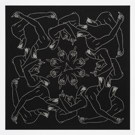 Artwork - Middle Finger in Black
