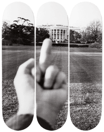 Artwork - The White House (Tryptich - Signed)