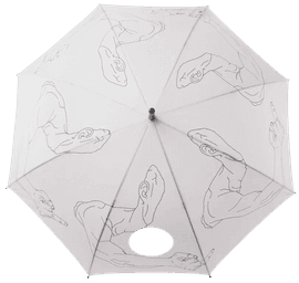 Artwork - Umbrella - White