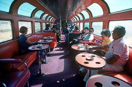 Artwork - Amtrak Dining Car