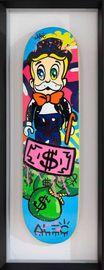Artwork - Skateboard Deck (Pink)