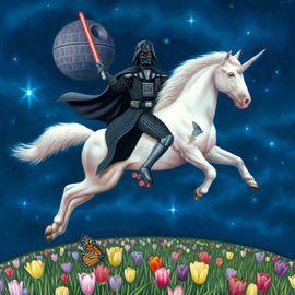 Artwork - DV Unicorn (Canvas Print)