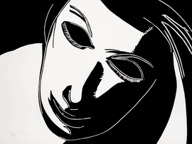 Artwork - Black and White Dancer