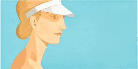 Artwork - White Visor