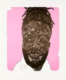 Artwork - Self portrait (Pink)