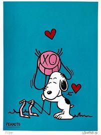 Artwork - Mr A Love Snoopy (Blue)