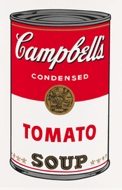 Artwork - Campbell's Soup Can (Tomato) (FS II.4A)