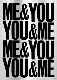 Artwork - You & Me & Me & You - Black On Mirror