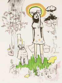 Artwork - Happy Fucked Up Nuclear Girl