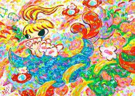 Artwork - Untitled A (Flower Girl)
