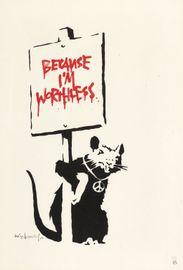 Artwork - Because I'm Worthless (Signed)
