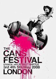 Artwork - Cans Festival (Offset Lithograph)