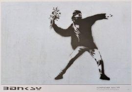 Artwork - Flower Bomber (Colour Offset Print)
