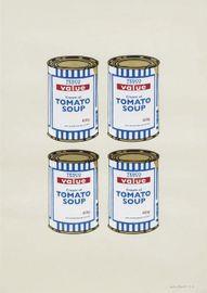 Artwork - Four Soup Cans (Cream)