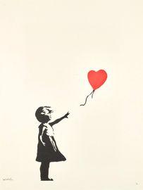 Artwork - Girl With Balloon (Signed)
