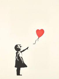 Artwork - Girl With Balloon (Unsigned)
