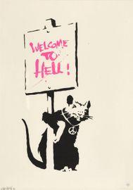 Artwork - Welcome To Hell (Signed) (Pink)