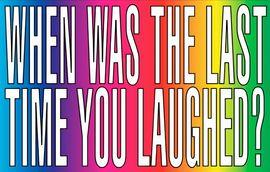 Artwork - When Was The Last Time You Laughed