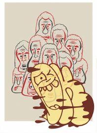 Artwork - Over Me, Over You (Barry McGee)