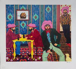 Artwork - Big Blue (Copper Leaf)