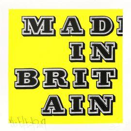 Artwork - Mad In Britain (Fluro Yellow)
