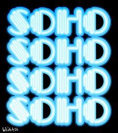 Artwork - Soho (Blue)