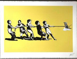 https://cdn.fairart.io/thumbnail_Blek_le_Rat_Rope_Pulling_Yellow_2_93d5d9b387.jpg - 1