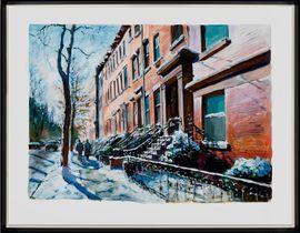 Artwork - Brooklyn Heights (2017) (Framed)