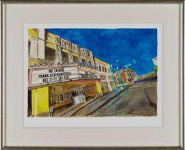 Artwork - East L.A, Side Street (2016) (Framed)