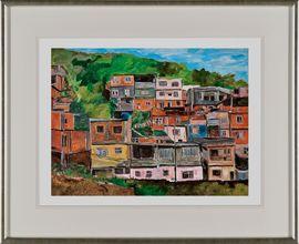 Artwork - Favela Villa Candido (2015) (Framed)