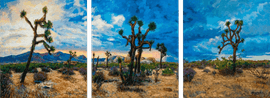 Artwork - Joshua Tree, Sunrise Triptych II (Framed)