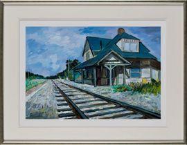 Artwork - New England Depot (2019) (Framed)