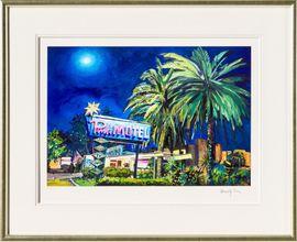 Artwork - Pink Motel (2023) (Framed)