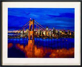 Artwork - San Francisco Bay (2024) (Framed)