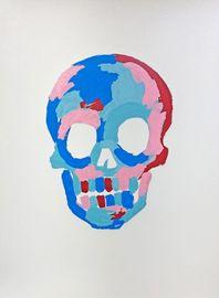 Artwork - Skull (White)
