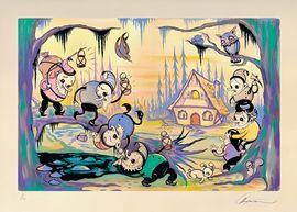 Artwork - The Dwarves Arrive Home