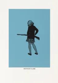 Artwork - Shotgun Clare (Large Blue)