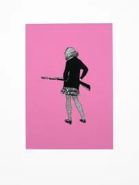 Artwork - Shotgun Clare (Pink)