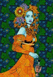 Artwork - The Mystic (Blotter)
