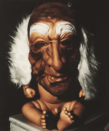 Artwork - Mask over Baby Doll