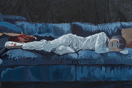 Artwork - Self-Portrait Under the Moonlight