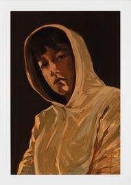 Artwork - Self Portrait with a Hood (Pink)