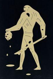 https://cdn.fairart.io/thumbnail_Cleon_Peterson_Headless_Man_Black_Gold_1_759cc441e3.jpg - 0